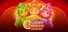 24 Magic Casino: Three Lucky Monkeys Hold And Win — Spiel von bgaming